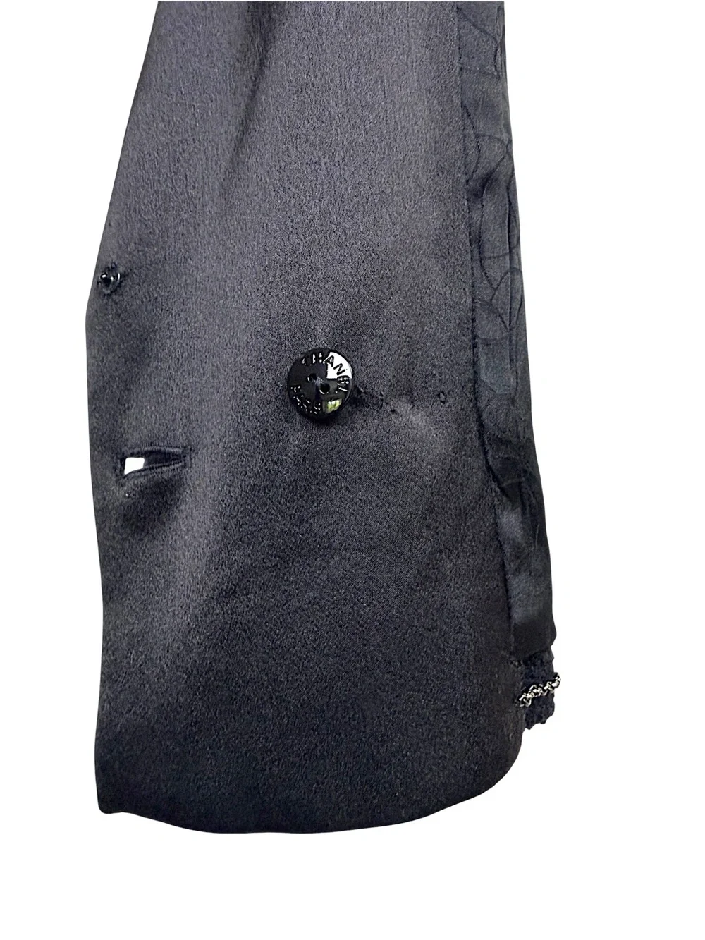 Chanel Runway Spring 2005 Bouclé Tuxedo Jacket FR 36